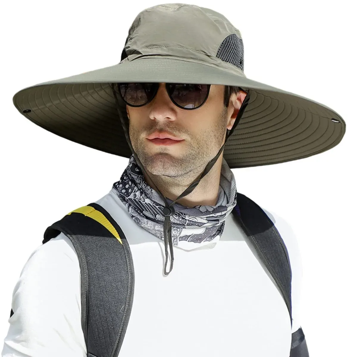 Men’s UV Protection Wide Brim Boonie Hat - Image 11