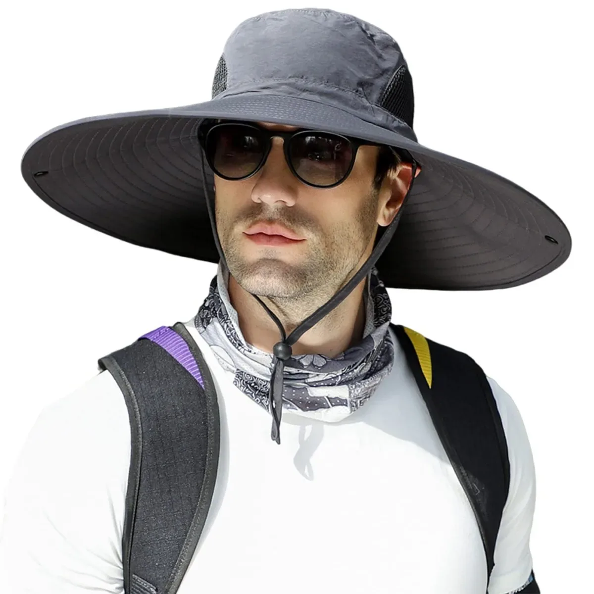 Men’s UV Protection Wide Brim Boonie Hat - Image 12