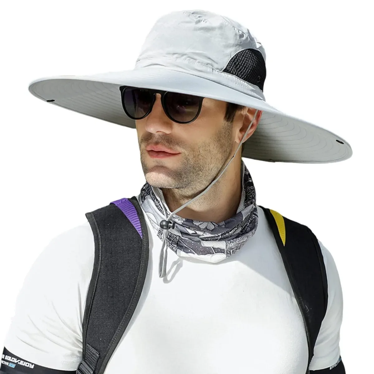 Men’s UV Protection Wide Brim Boonie Hat - Image 13