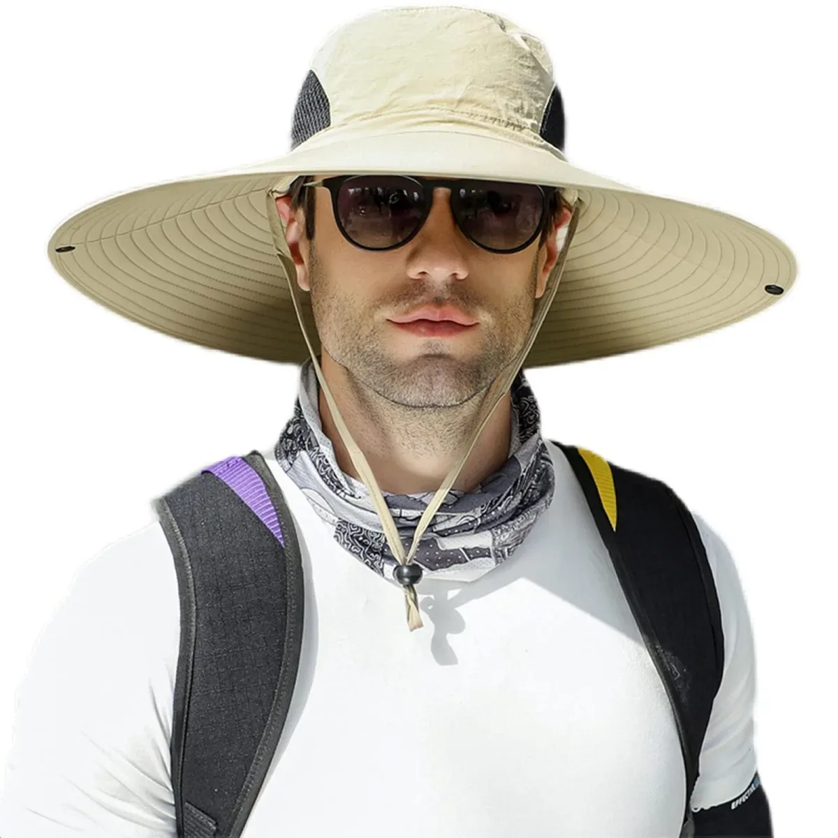 Men’s UV Protection Wide Brim Boonie Hat - Image 6