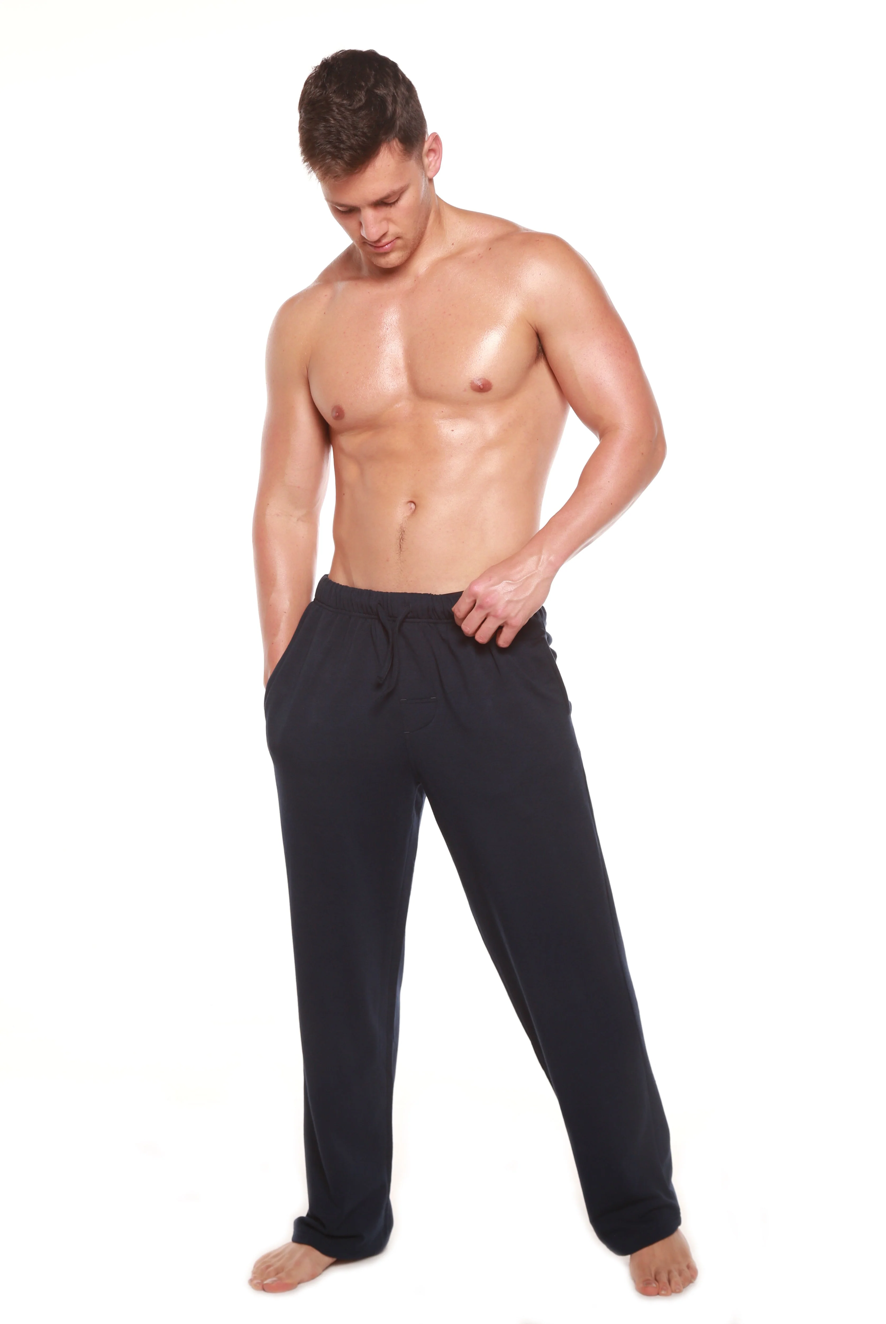 Men's Bamboo Viscose Fleece Lounge Pants - Image 4