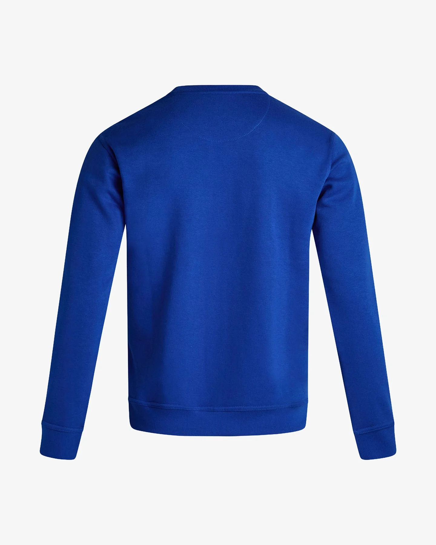 Men's Fleece Crew - Electric Blue - Image 2