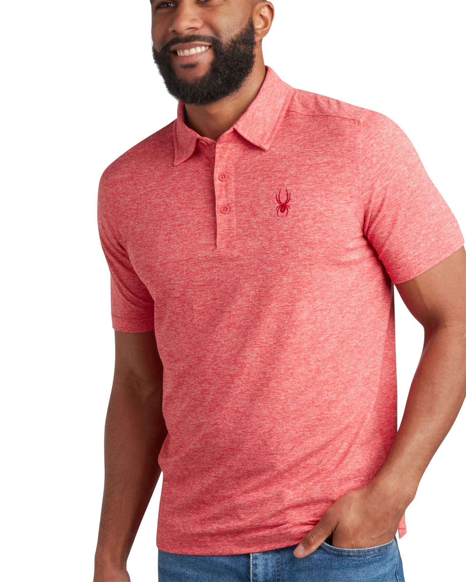 Men's Short Sleeve Jersey - Spyder Red - Image 4