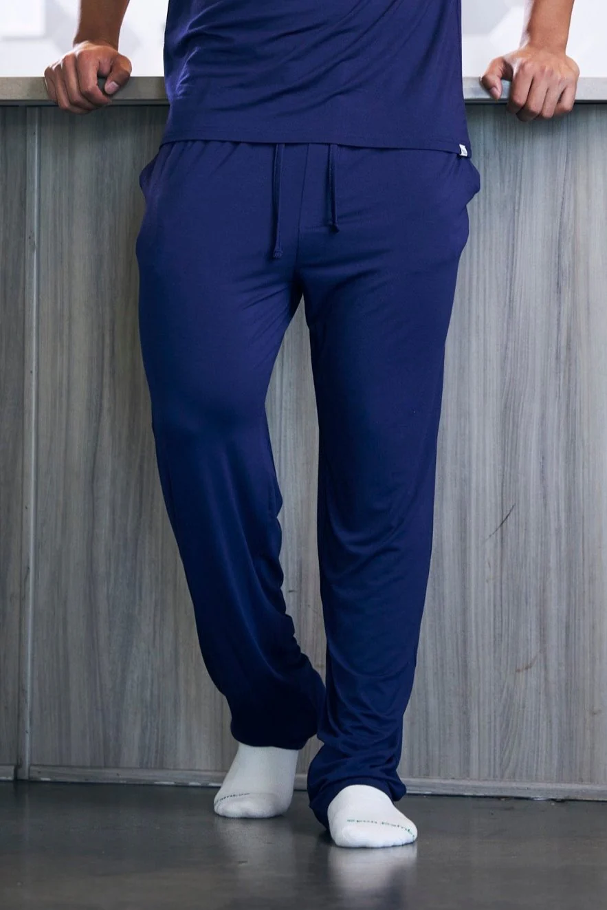 Men's Soft Bamboo Lounge Pajama Pants - Image 3