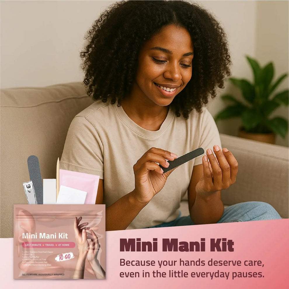 Mini Manicure Kits Pack of 3 (tan) - Image 4