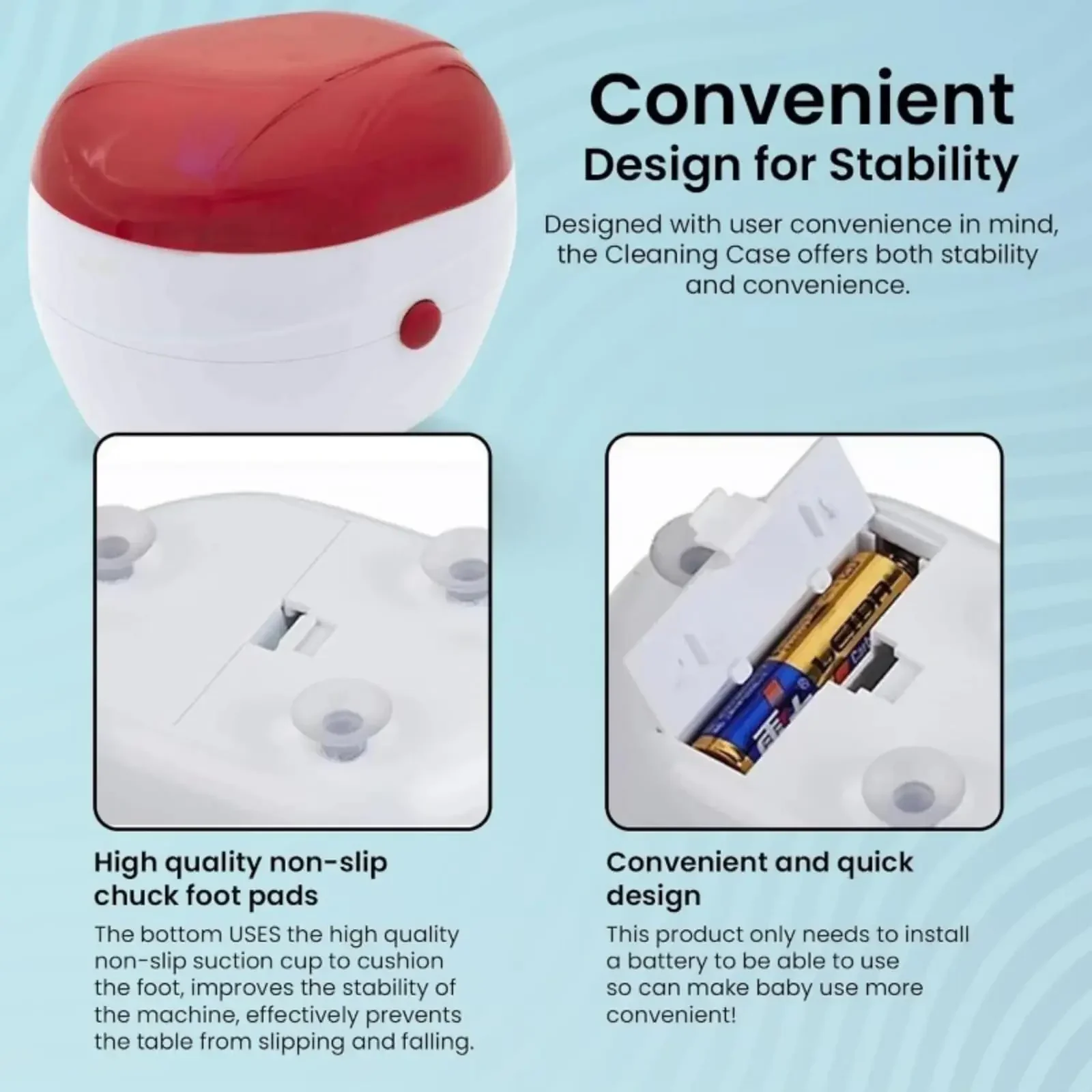 Multi-Functional Vibration Cleaning Case - Image 5