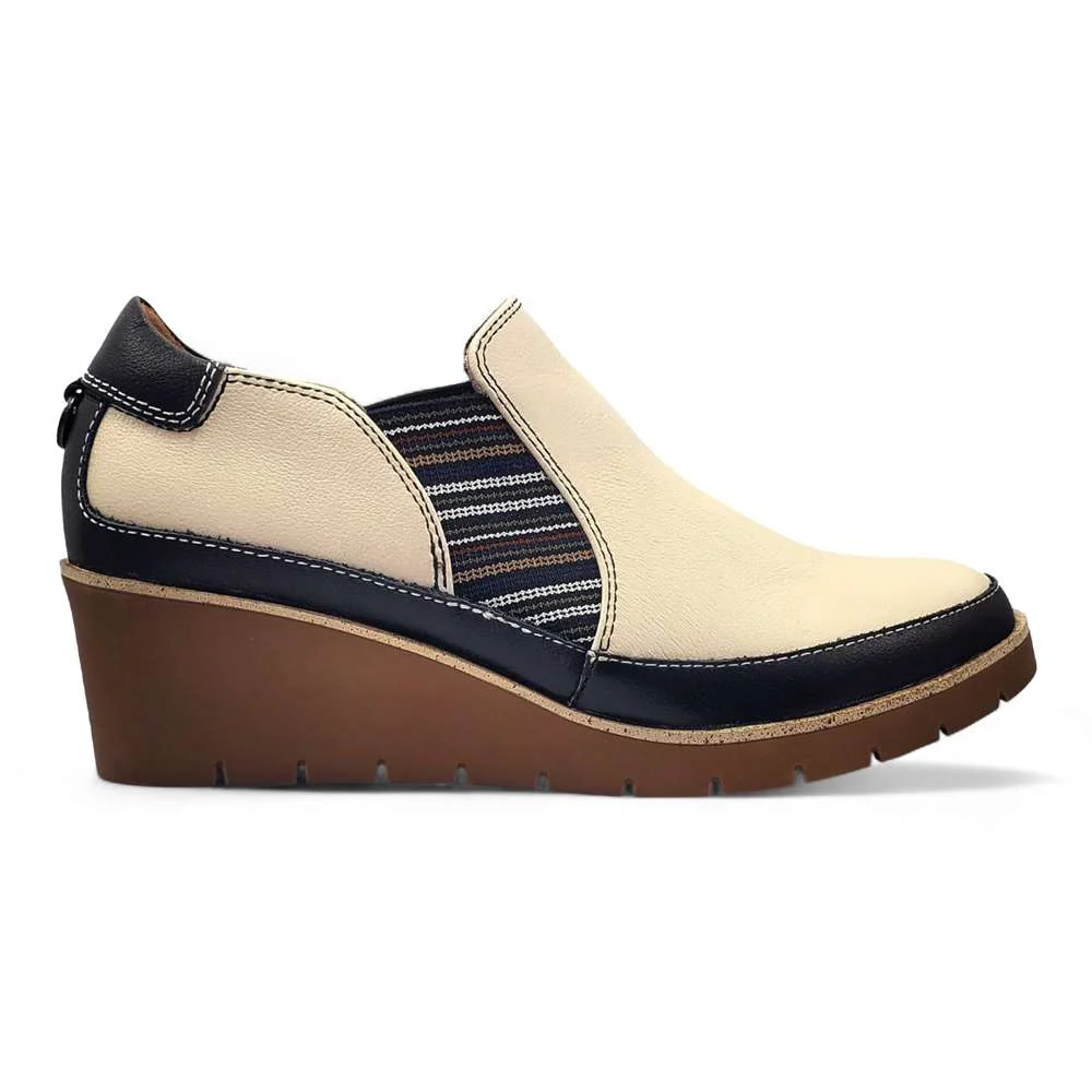 Mykonos Wedge Loafer - Pebble - Image 3