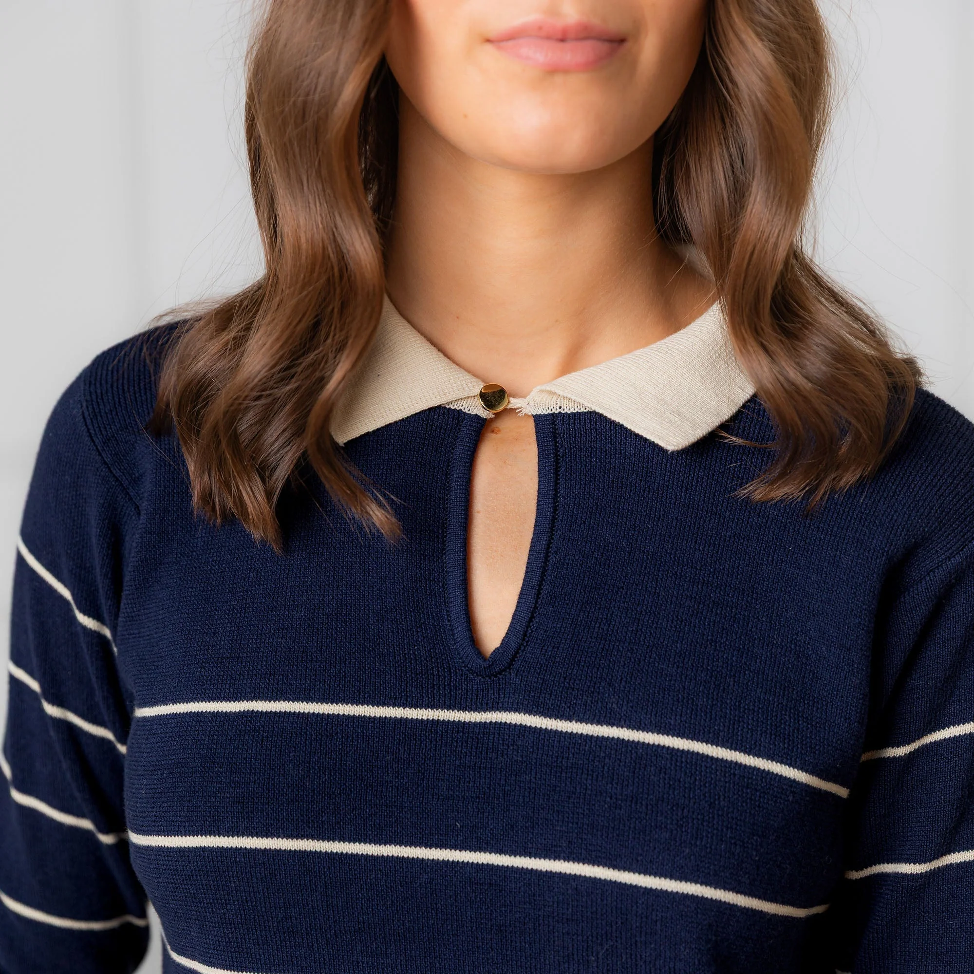 Organic Collared Sweater Dress - Image 2