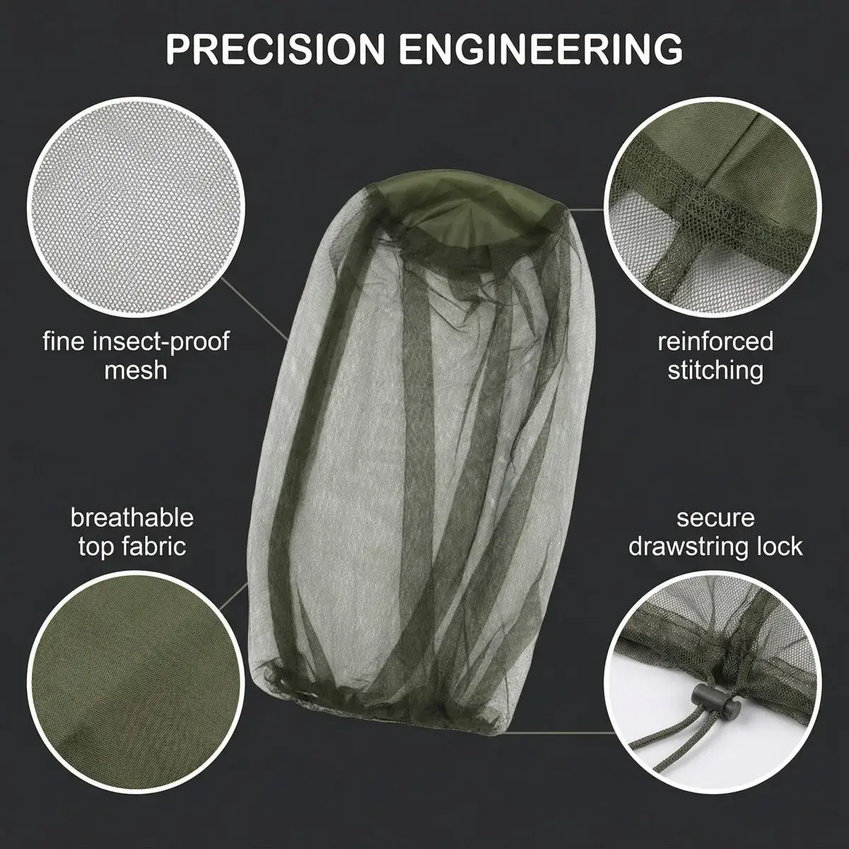 Outdoor Insect Head Net - Image 11