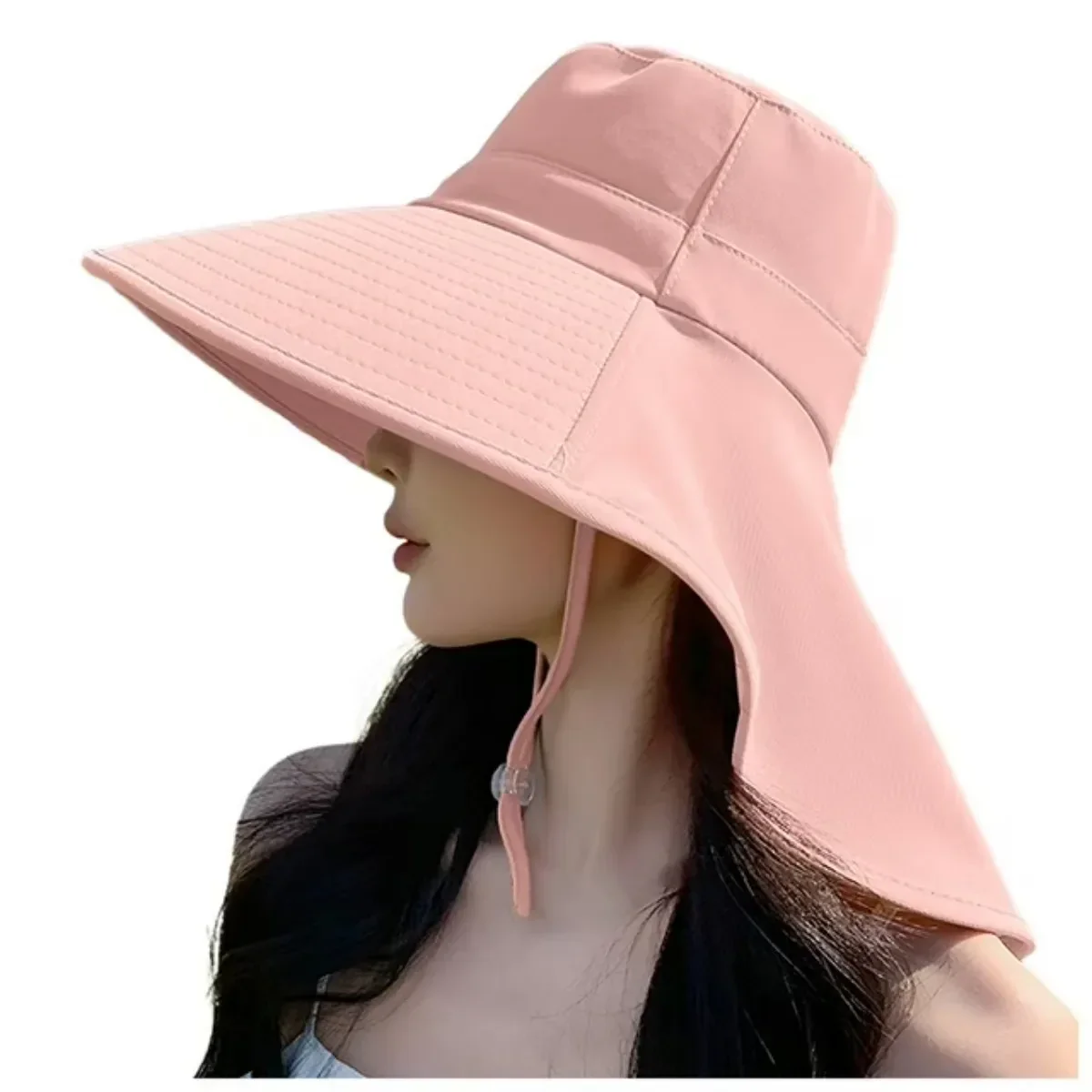 Outdoor UV Protection Bucket Hat for Women - Image 5