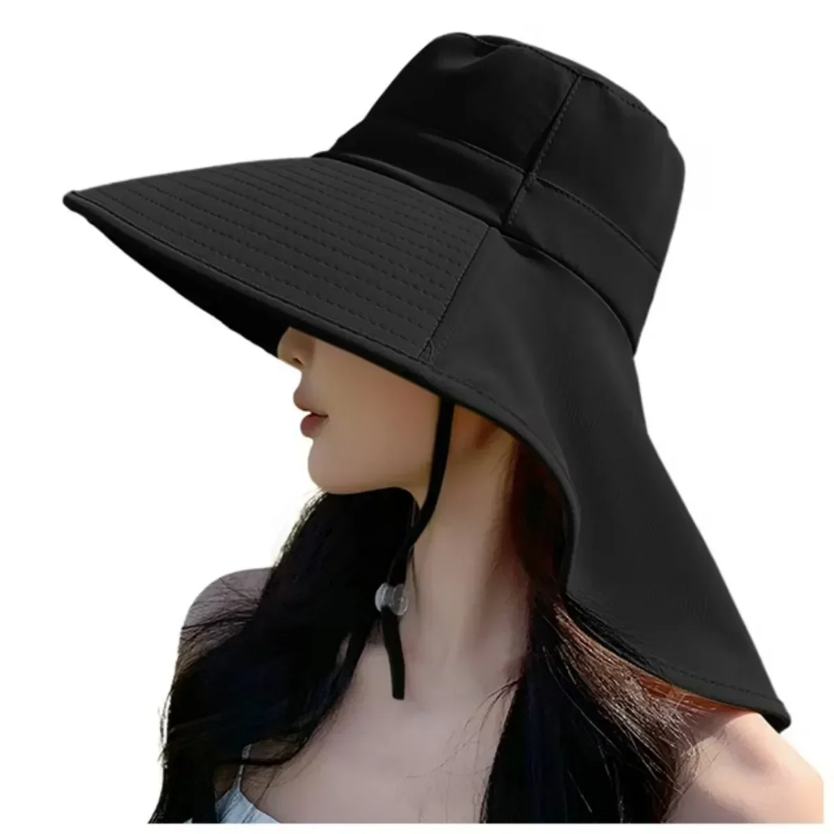 Outdoor UV Protection Bucket Hat for Women - Image 8