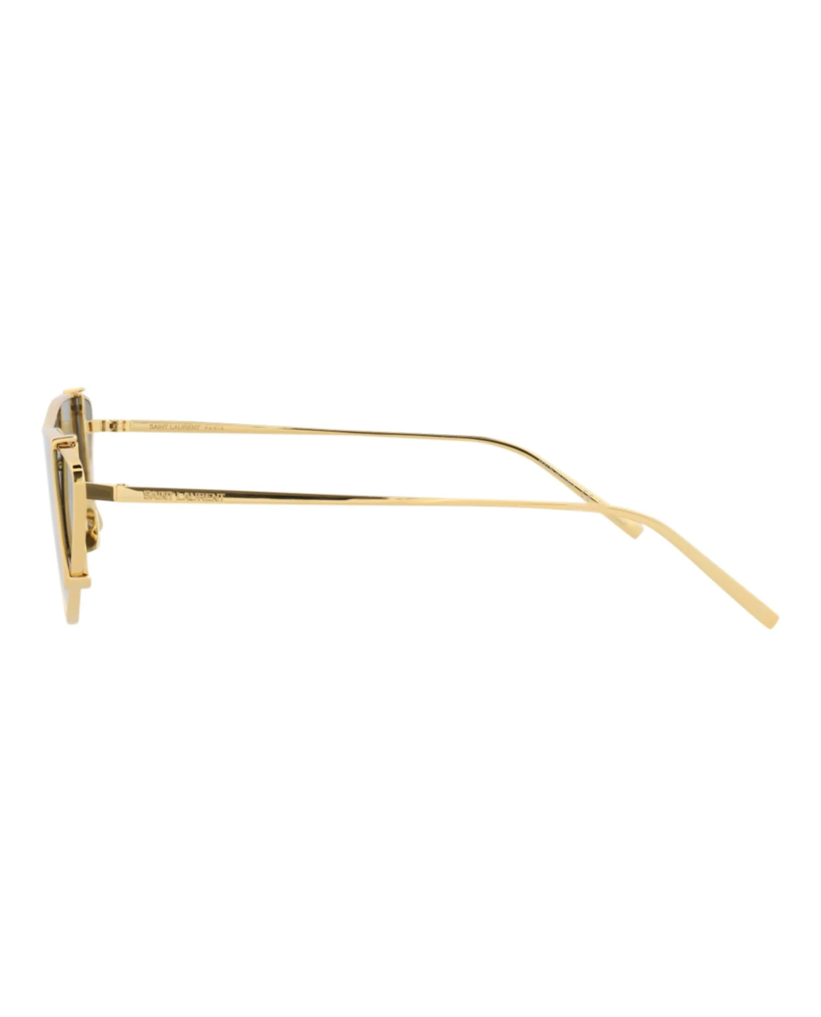 Saint Laurent Cat Eye-Frame Metal Sunglasses - Image 3