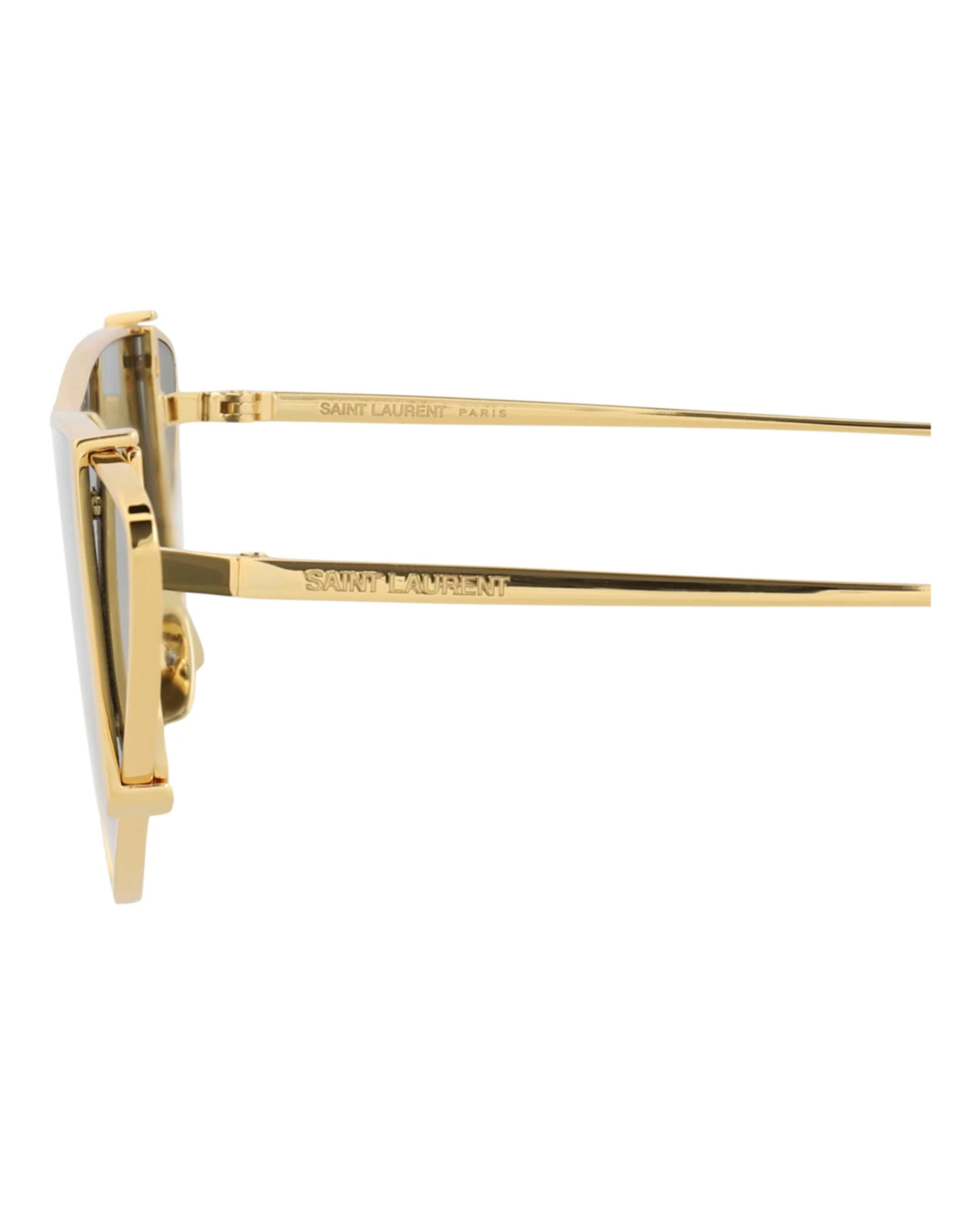 Saint Laurent Cat Eye-Frame Metal Sunglasses - Image 4