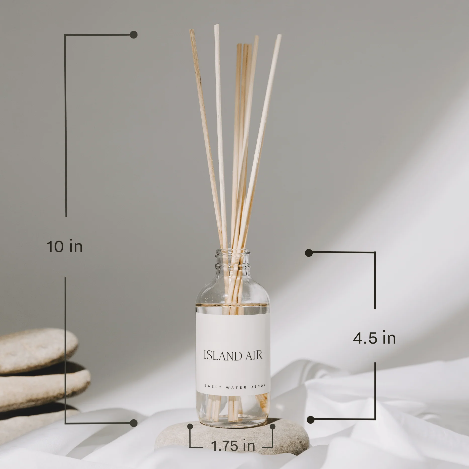Salt and Sea Clear Reed Diffuser - Image 9