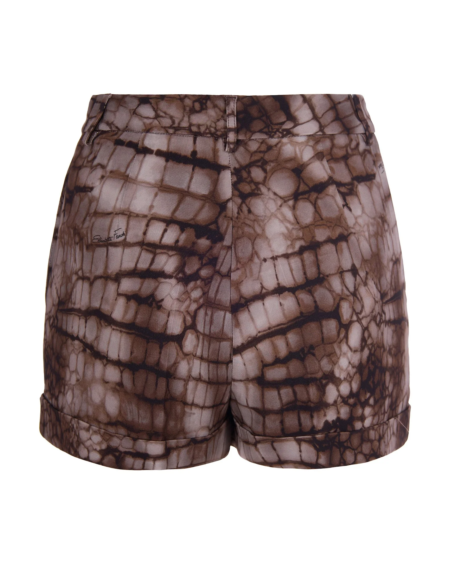 Shorts in Jersey Cocoa - Image 2