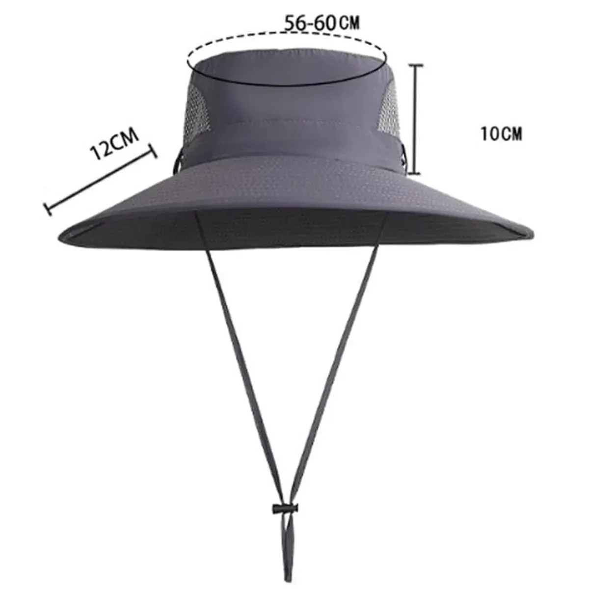 Solar-Powered Cooling Fan Sun Hat - Image 11