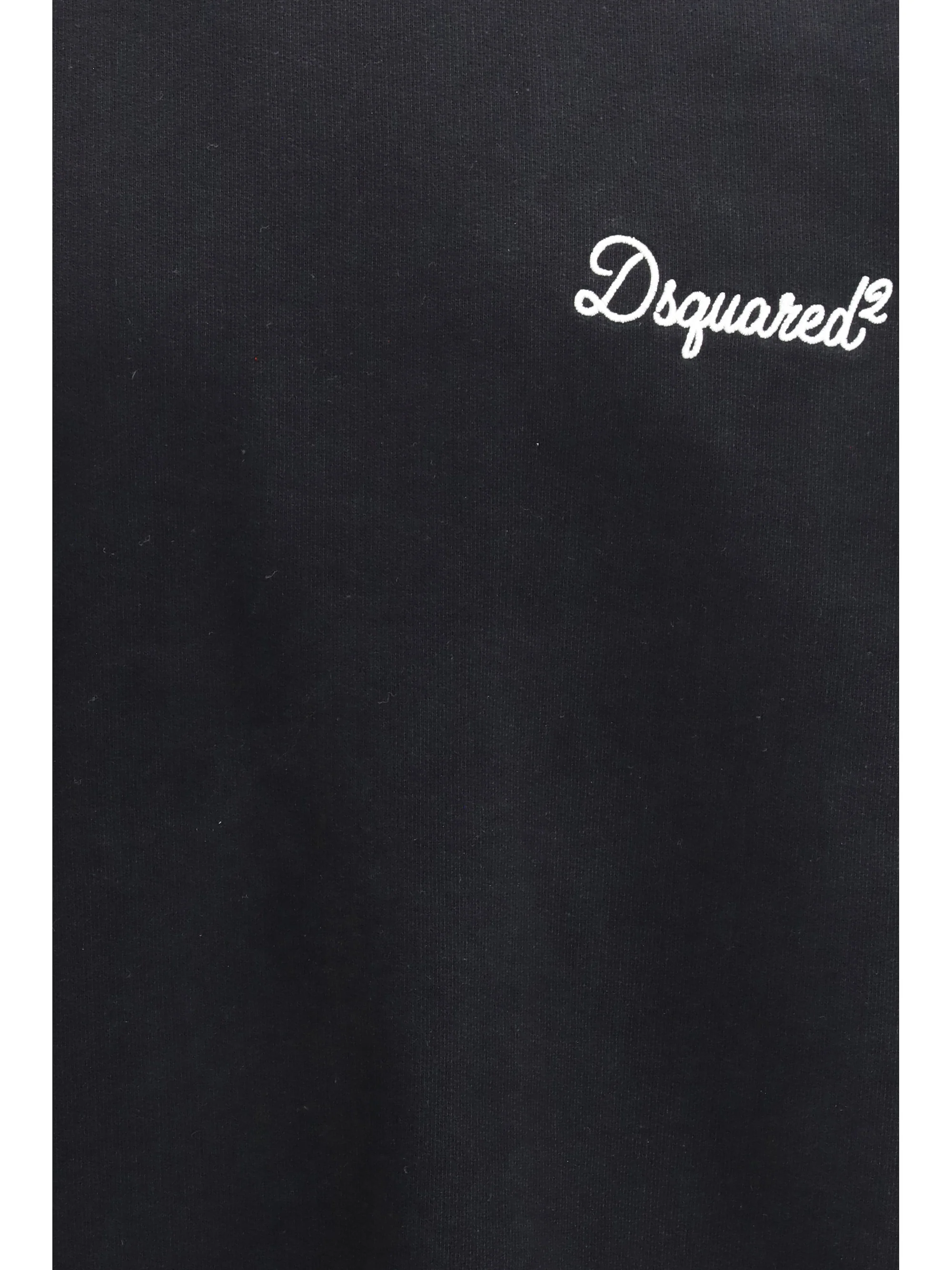 Sweatshirt Logo Cotton Black - Image 2