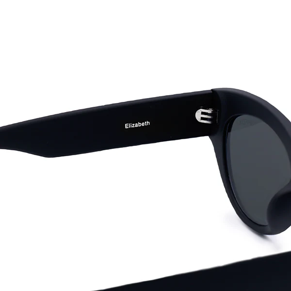 TopFoxx Sustainable Elizabeth - Women's Black Sunglasses - Image 6