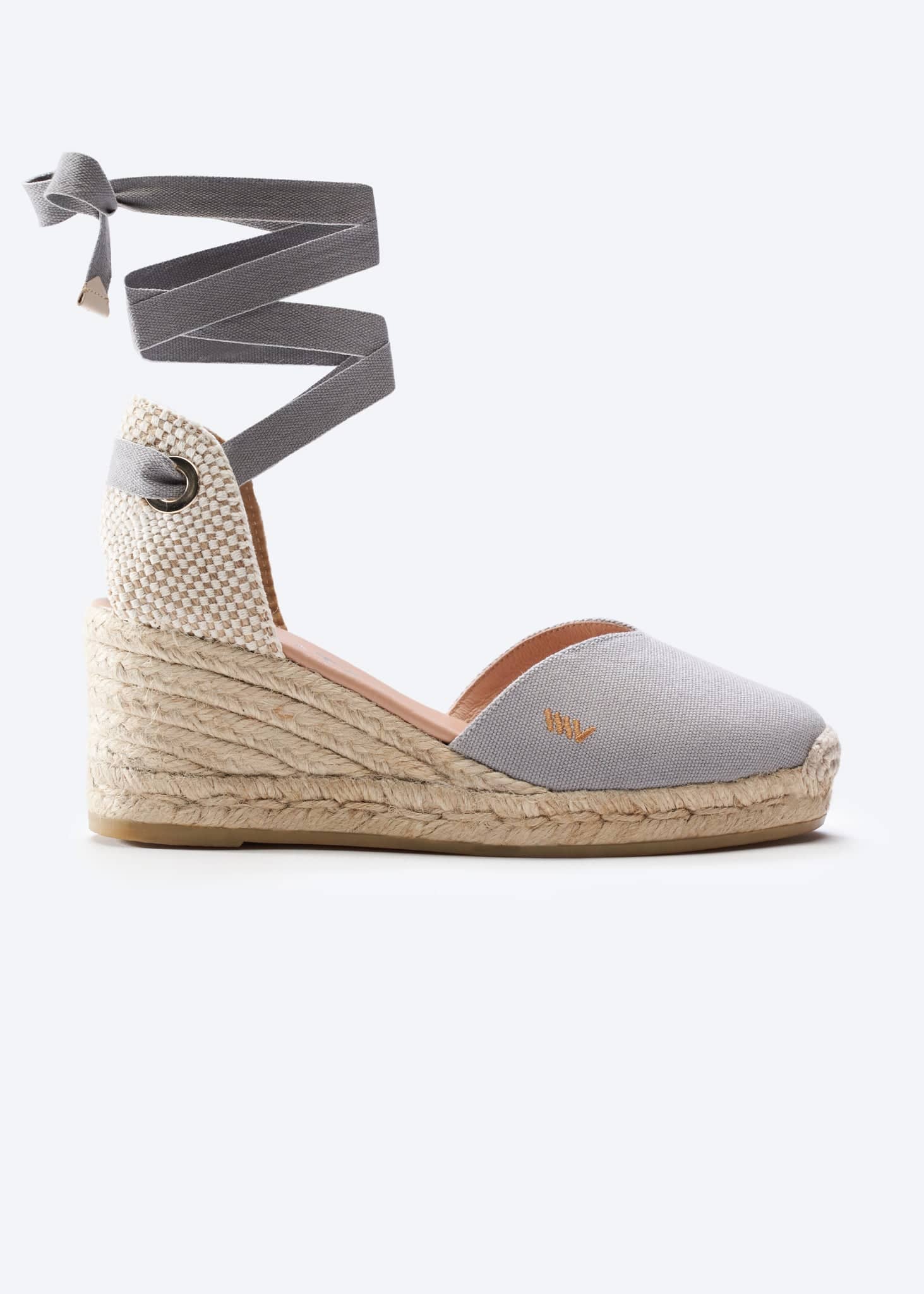 Viscata Gava Canvas Espadrille Wedges - Image 3