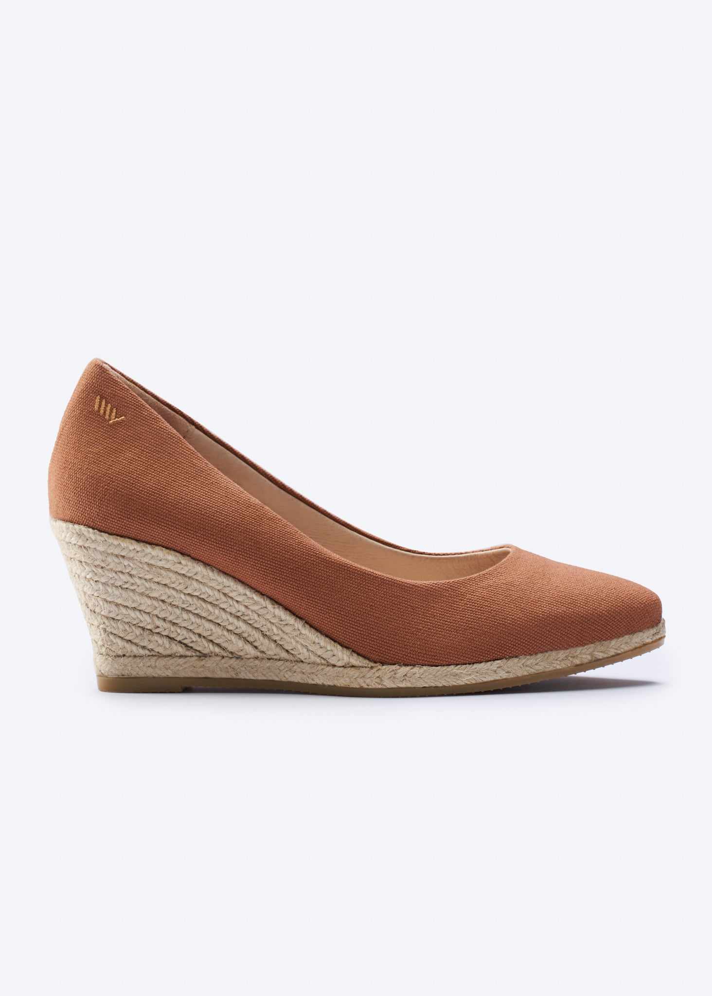 Viscata Roses Canvas U Cut Espadrille Wedges - Image 5