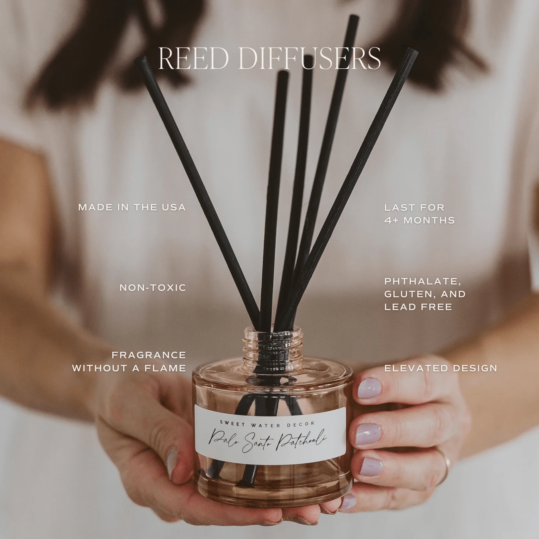 Weekend Tinted Glass Jar Reed Diffuser - Image 5