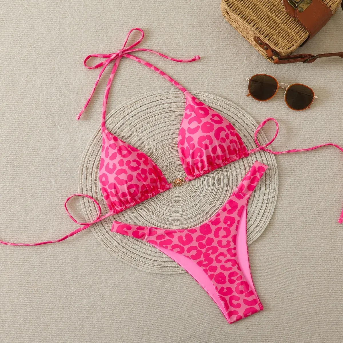 Women's Sexy Triangle Cup Bikini Set - Image 16